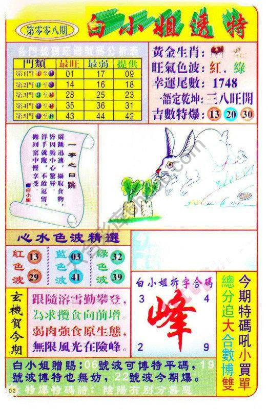 白小姐透特