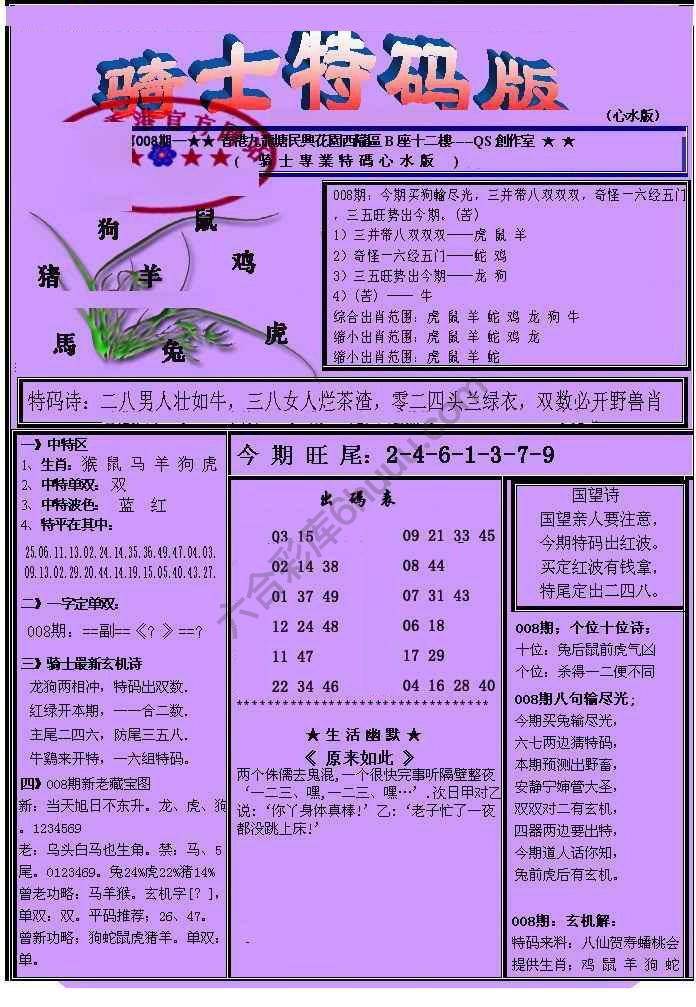 另类骑士特码版