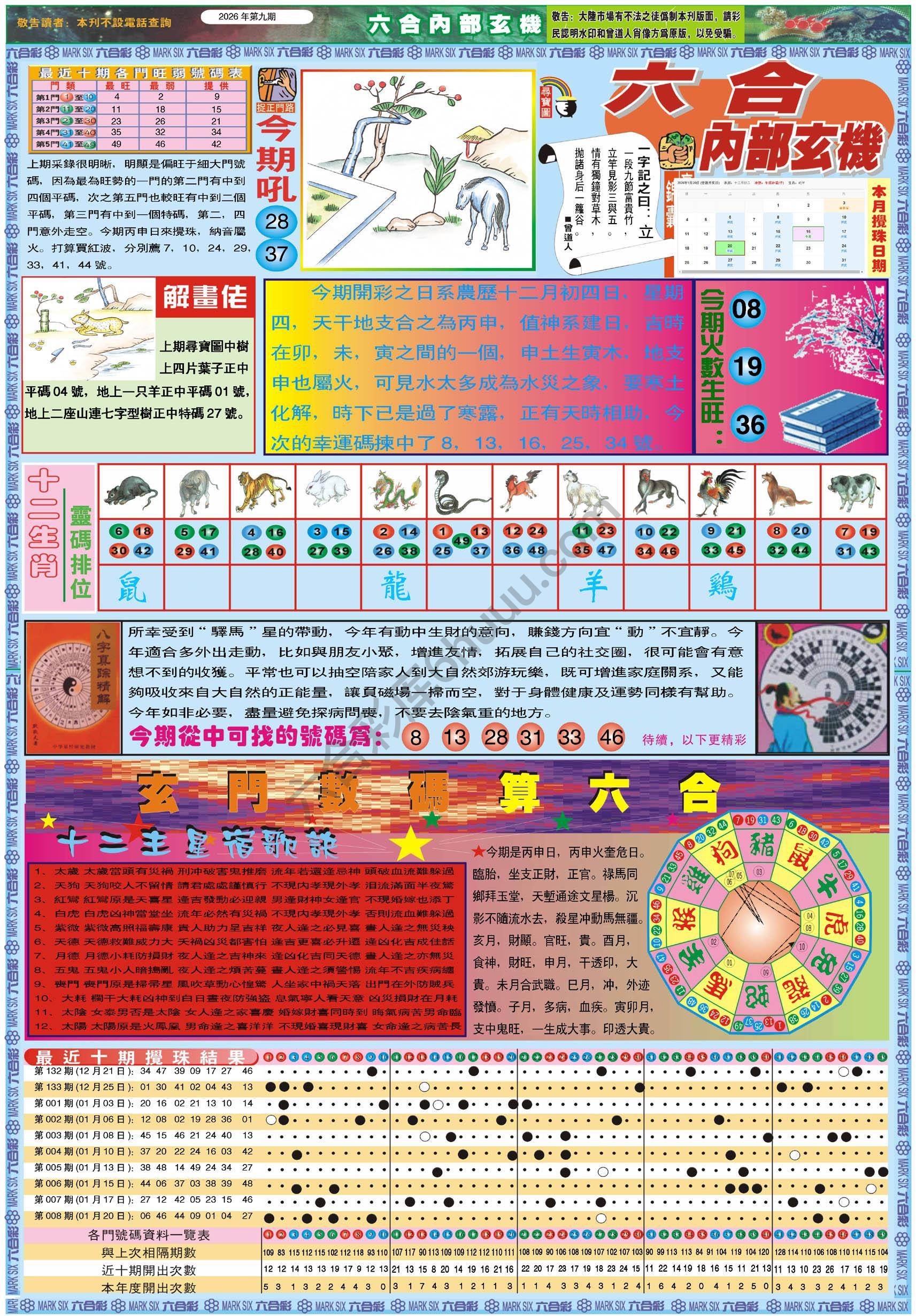 六合内部玄机港版