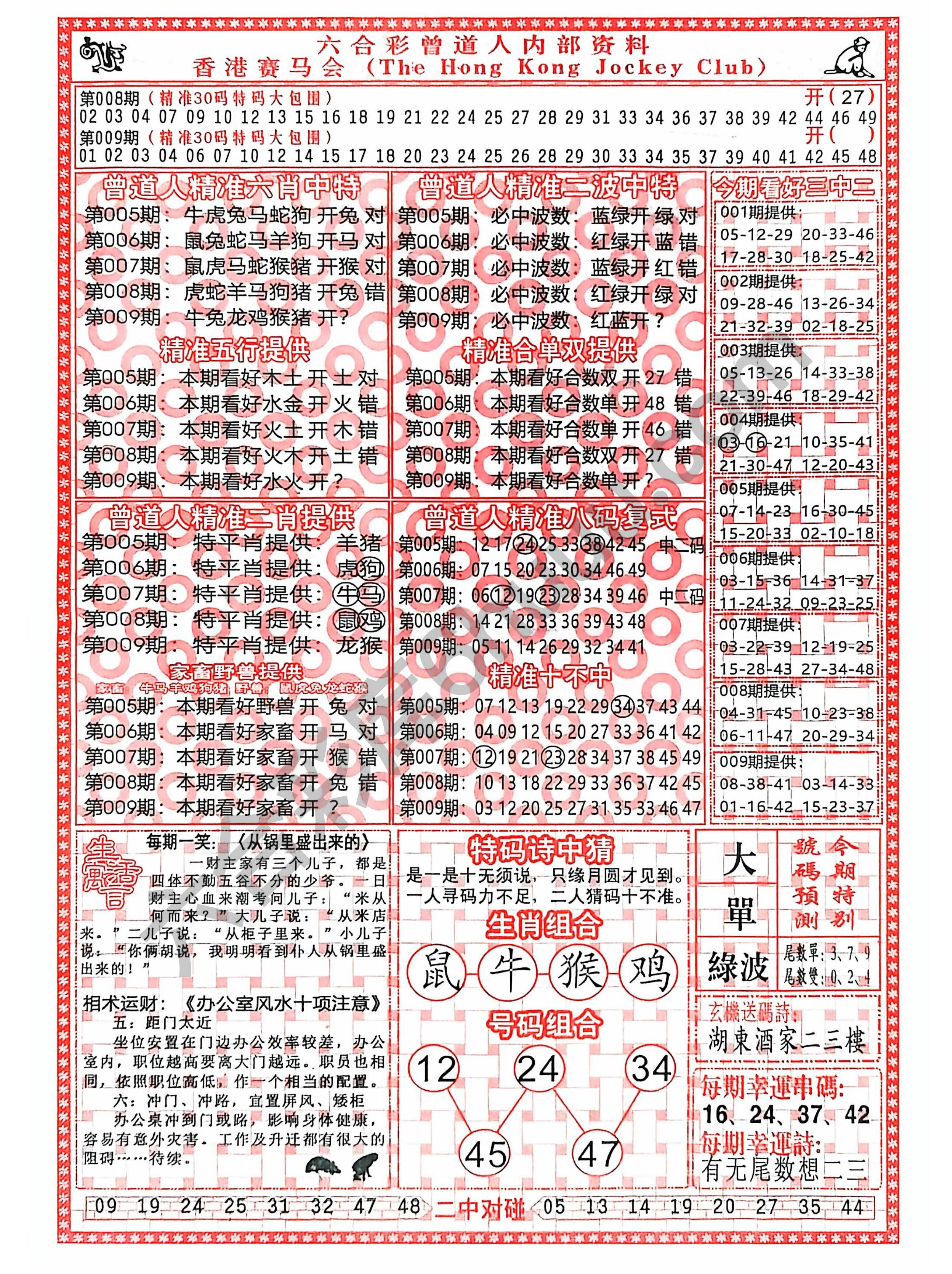 曾道人内部资料