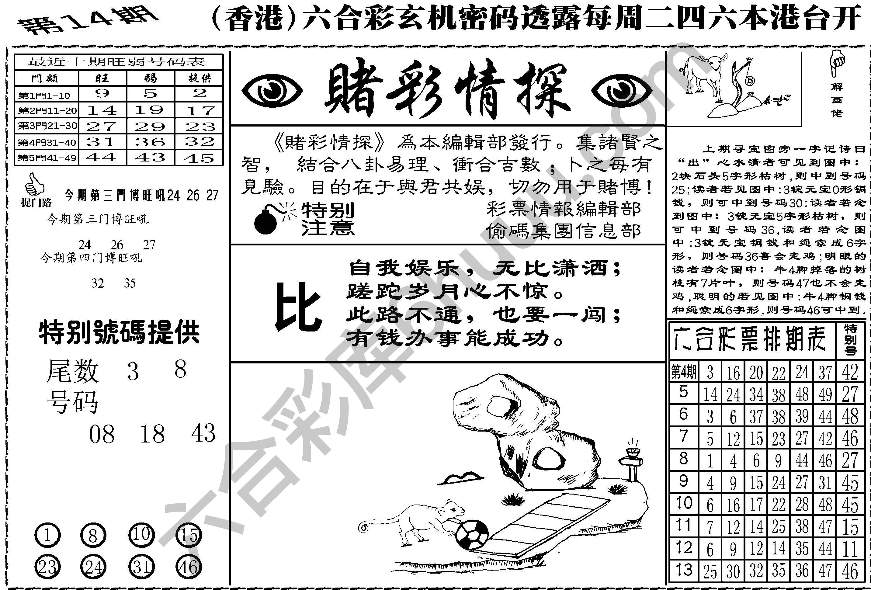 赌彩情探