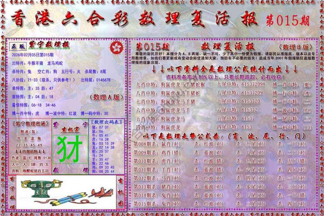 数理复活报