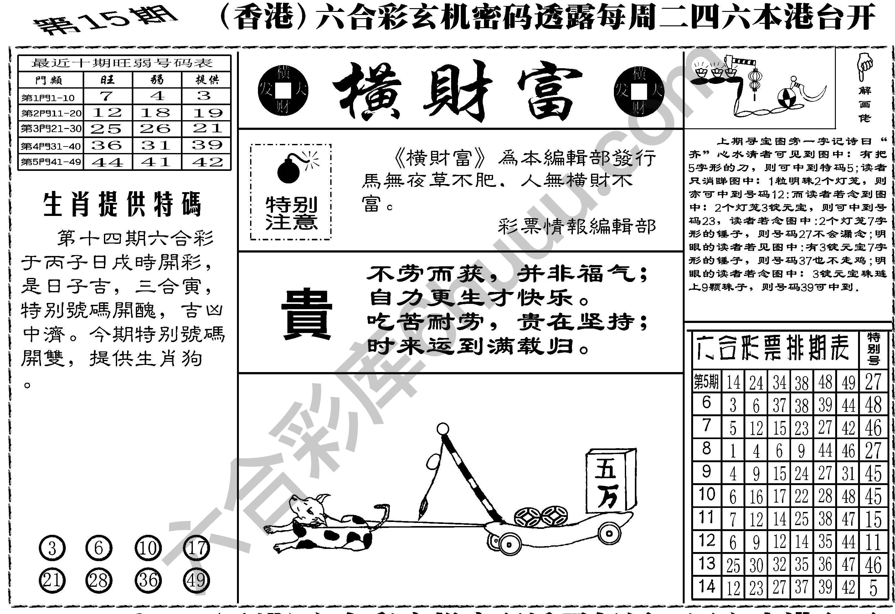 横财富
