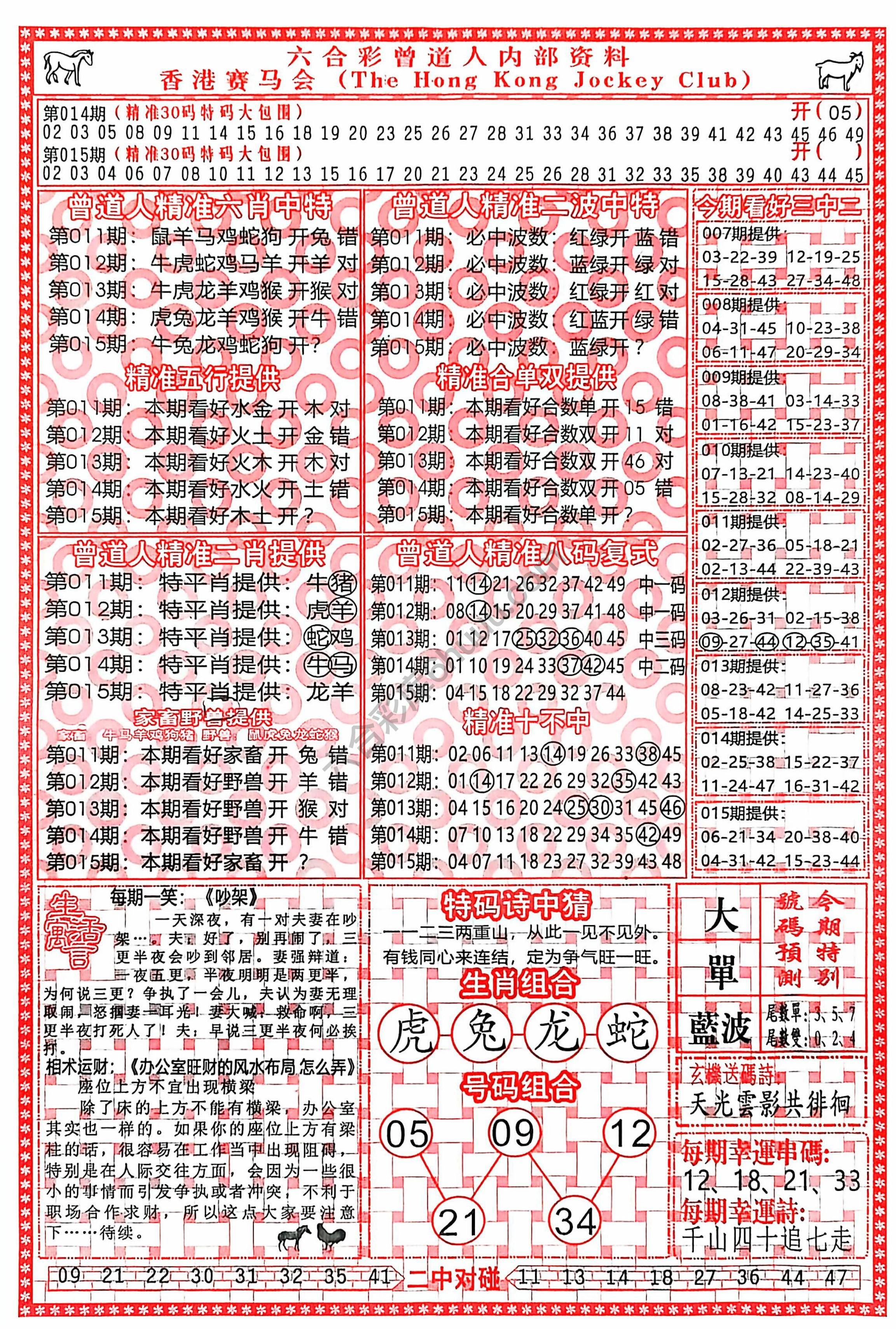 曾道人内部资料