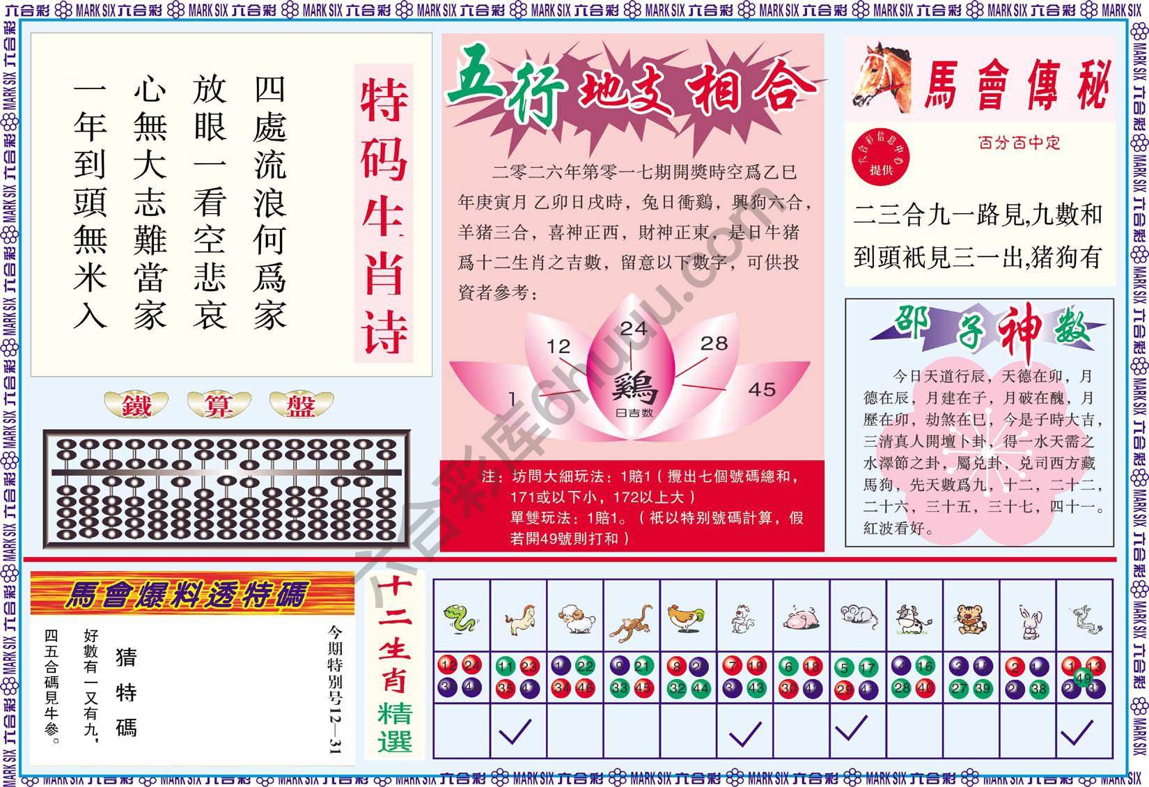 六合彩马会财经