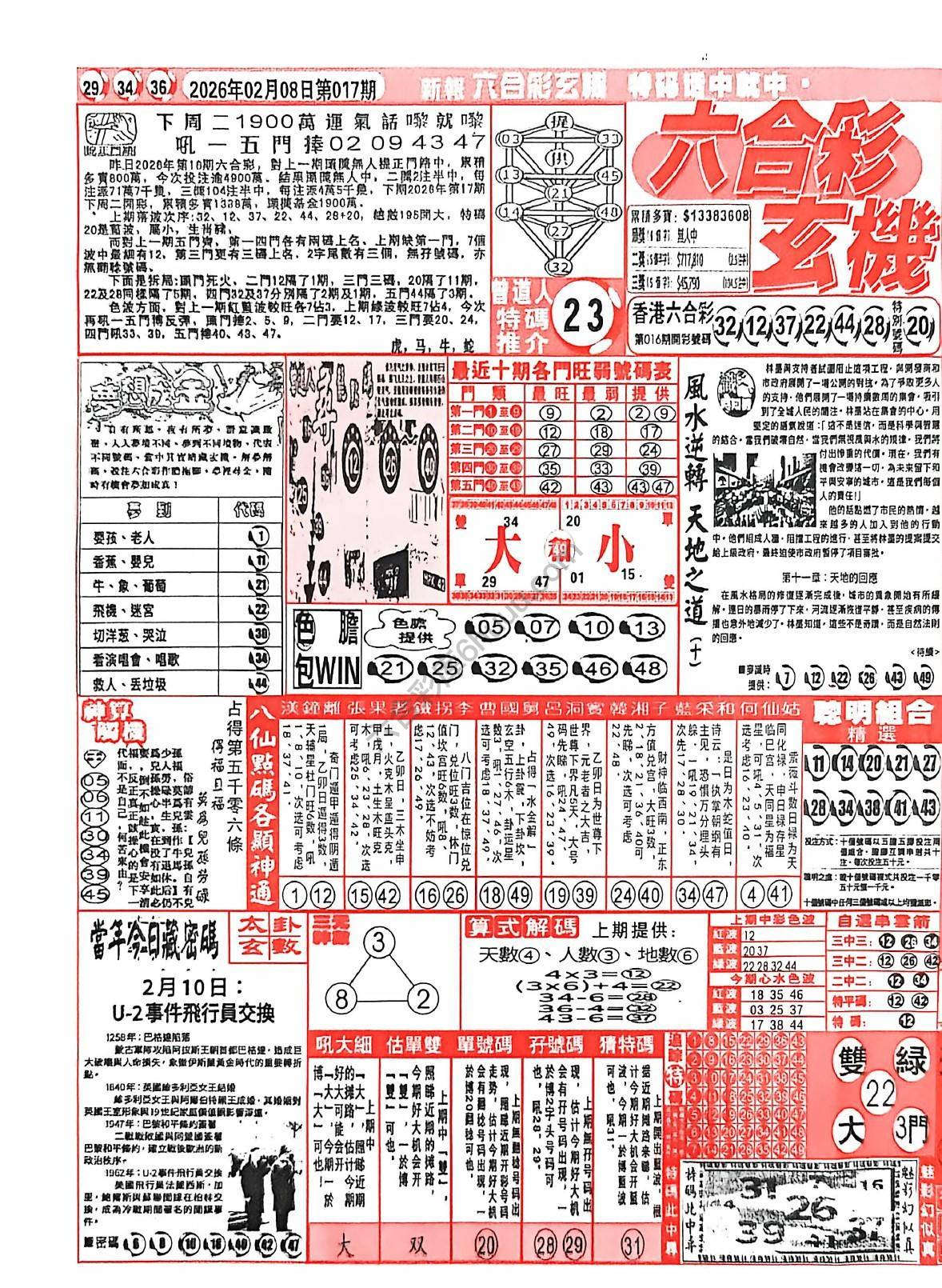 六合彩玄机