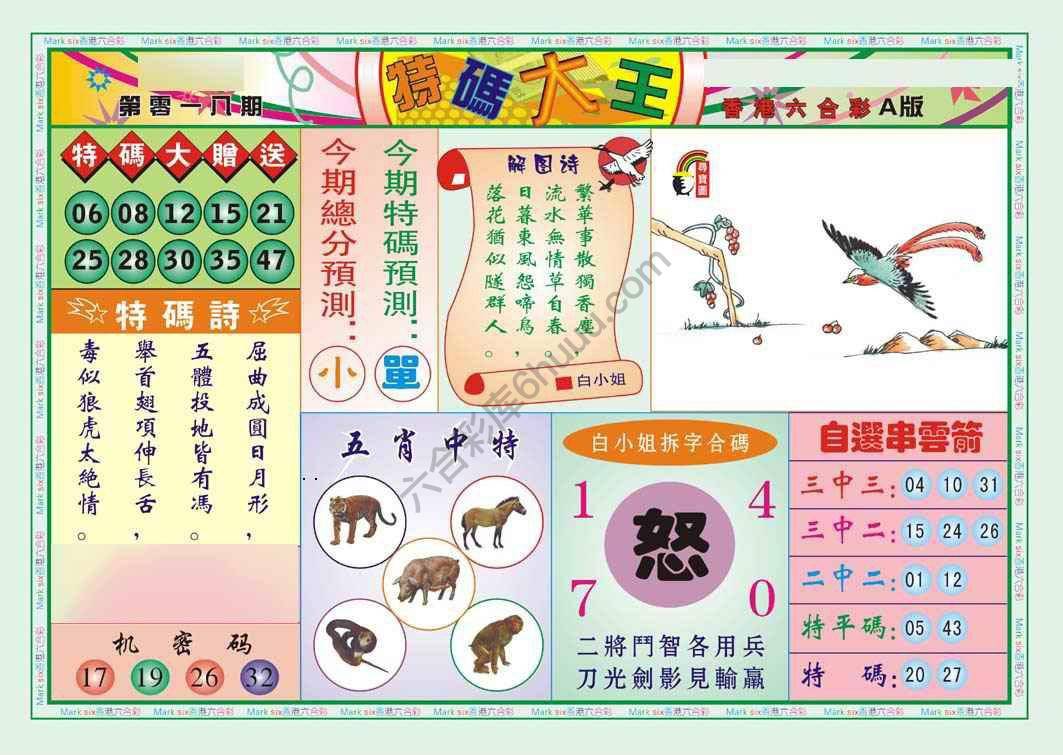 特码大王