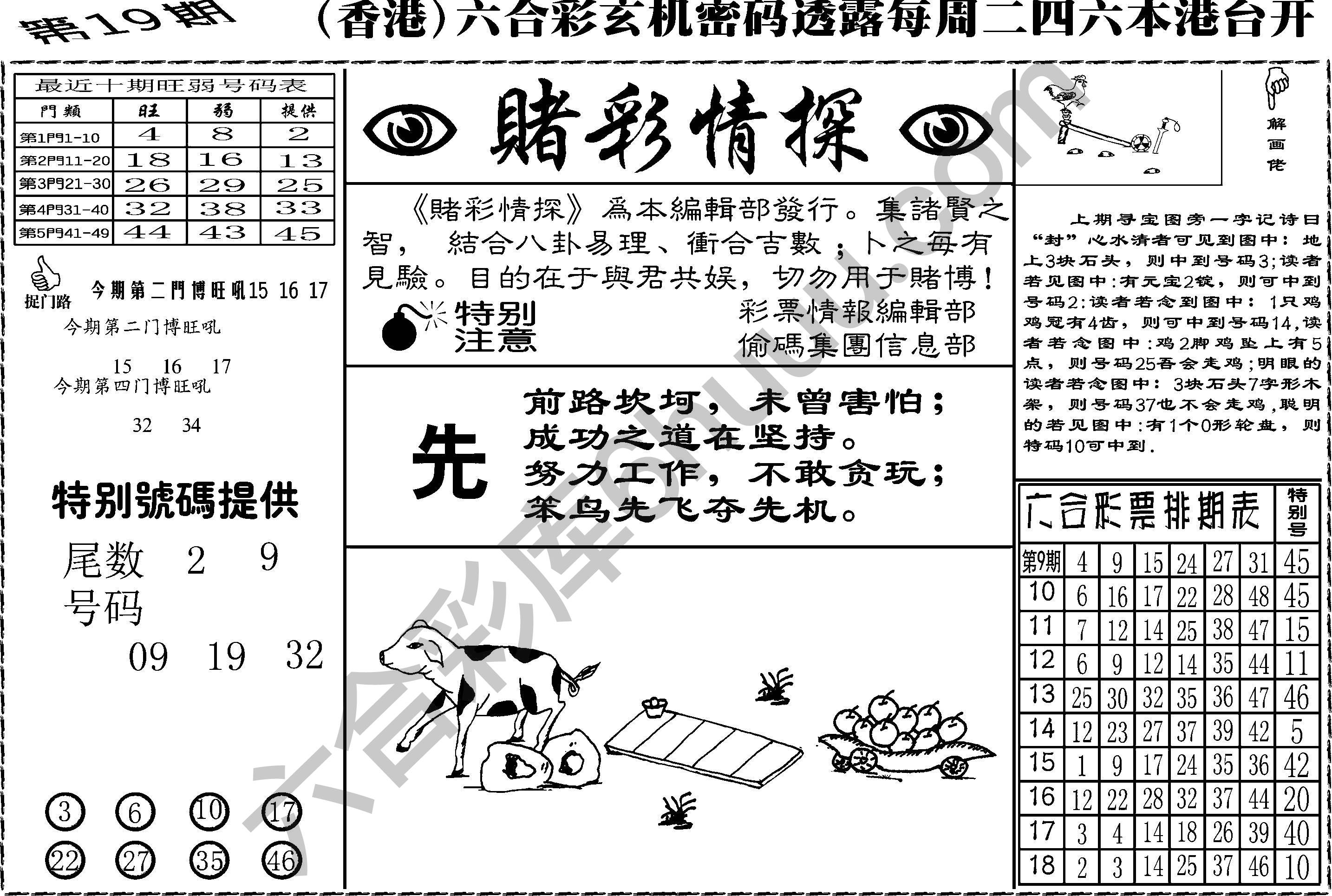 赌彩情探