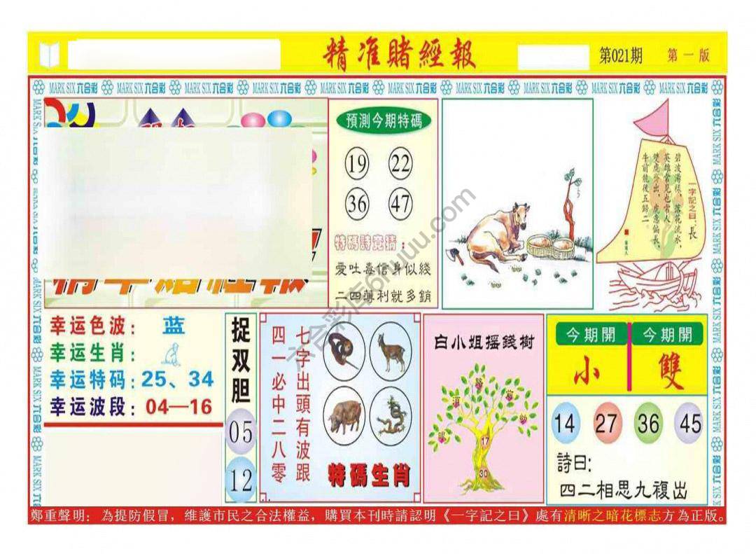 精准赌经报