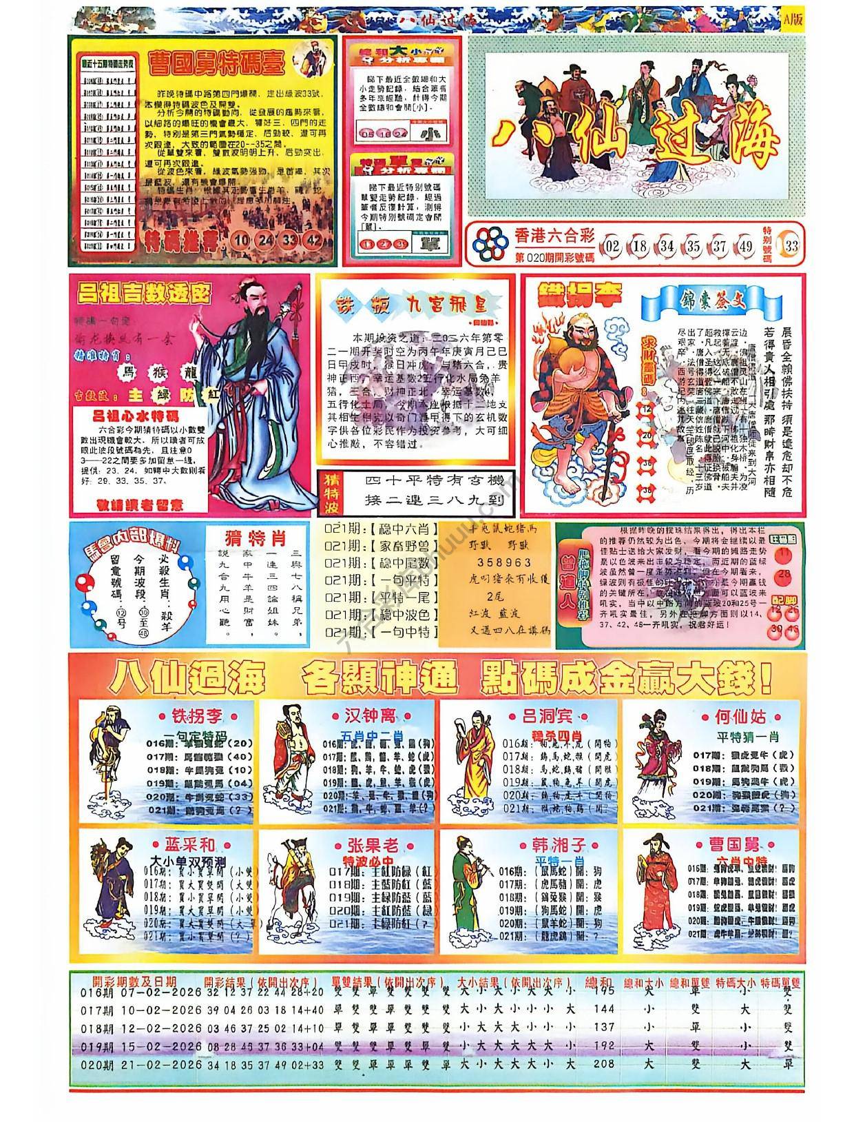 八仙过海各显神通