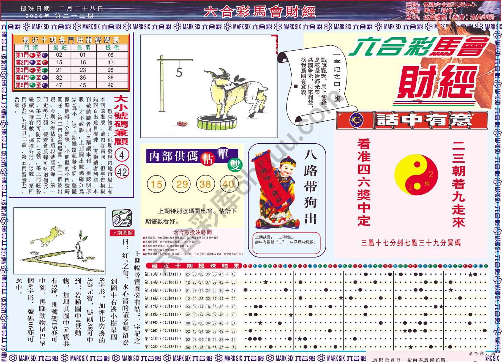 六合彩马会财经