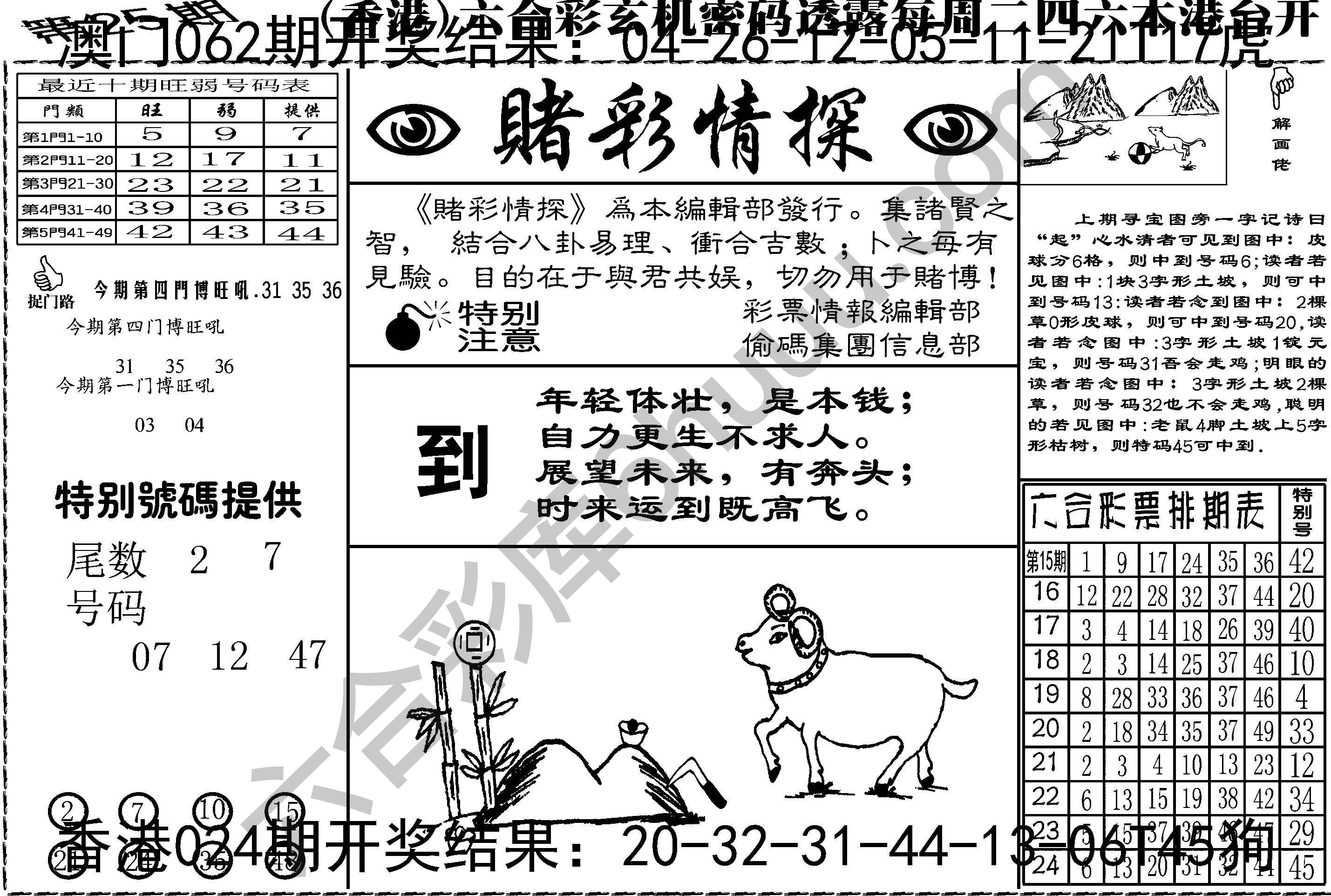赌彩情探