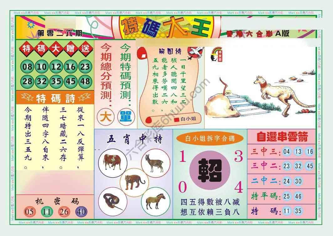 特码大王