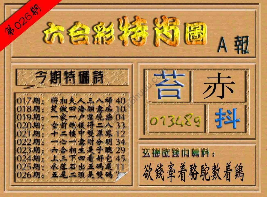 六合彩特肖图