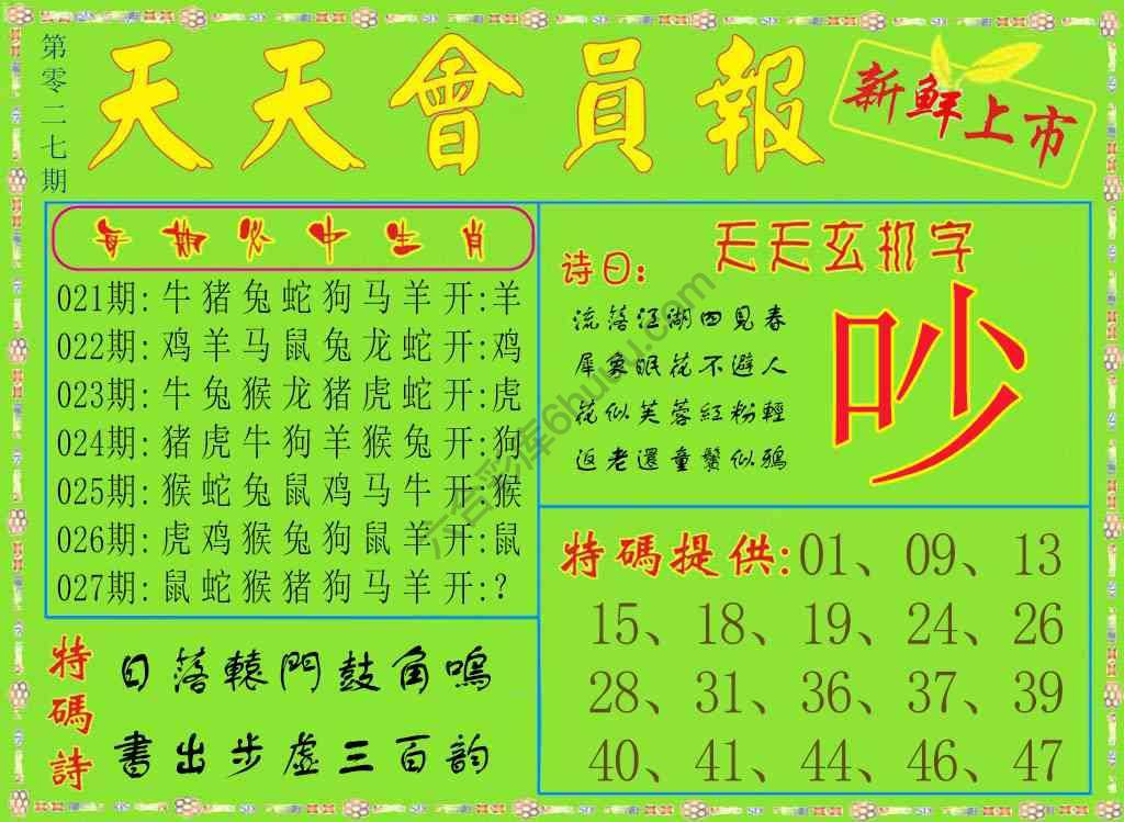 天天会员报
