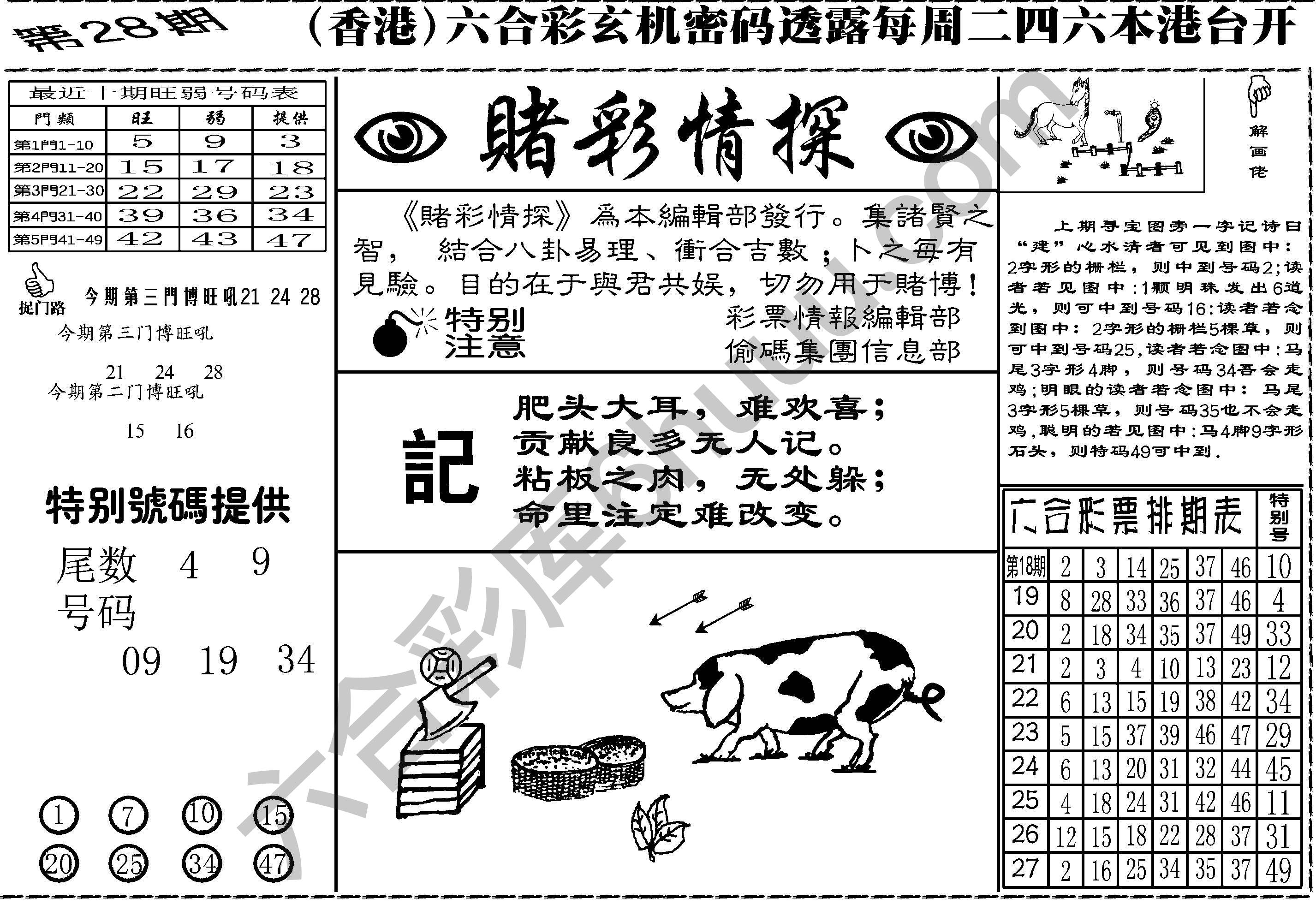 赌彩情探