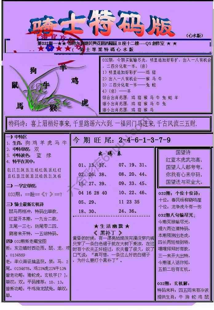另类骑士特码版