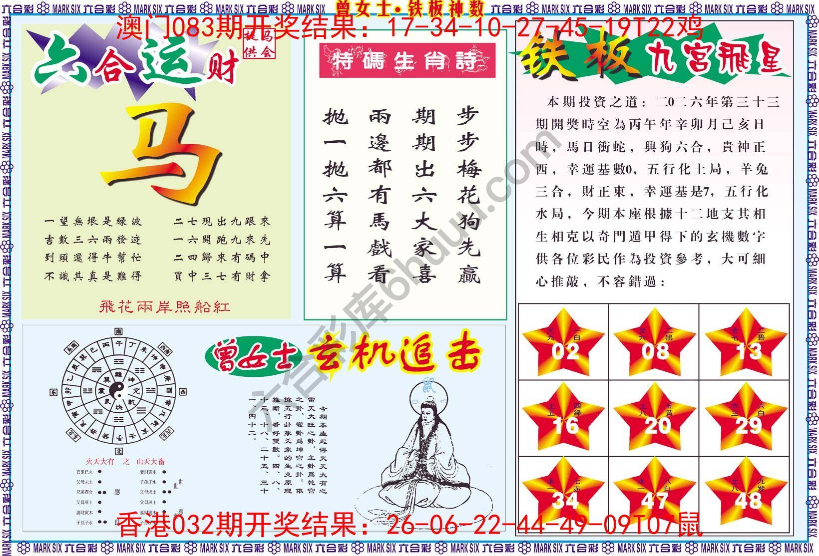 曾女士铁板神数
