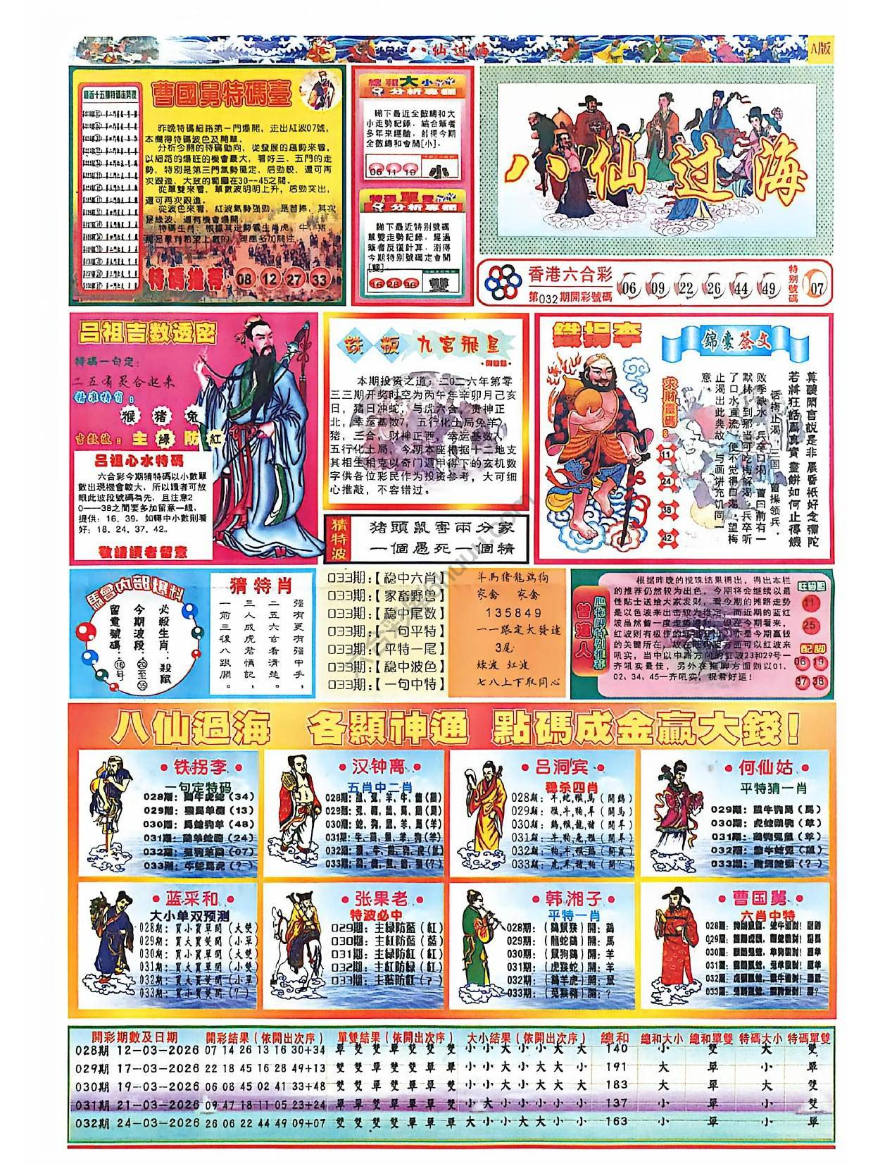 八仙过海各显神通