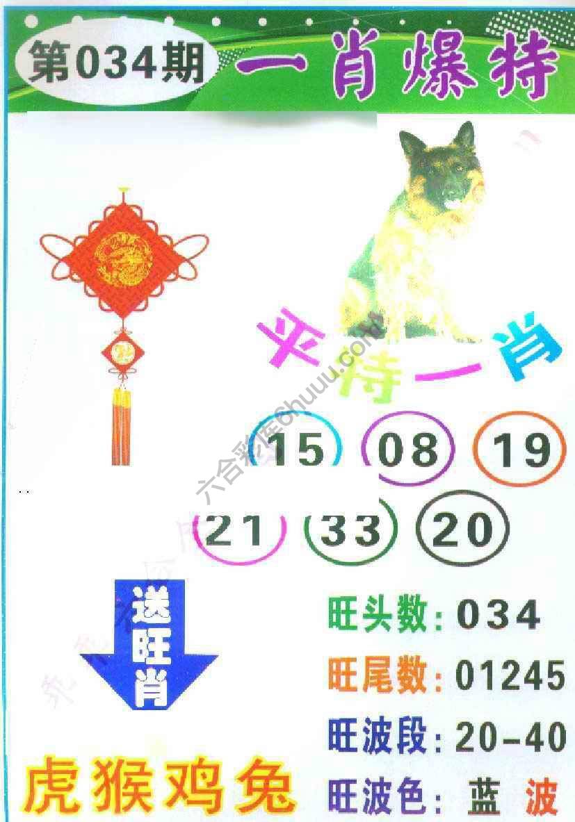 一肖爆特（新版）