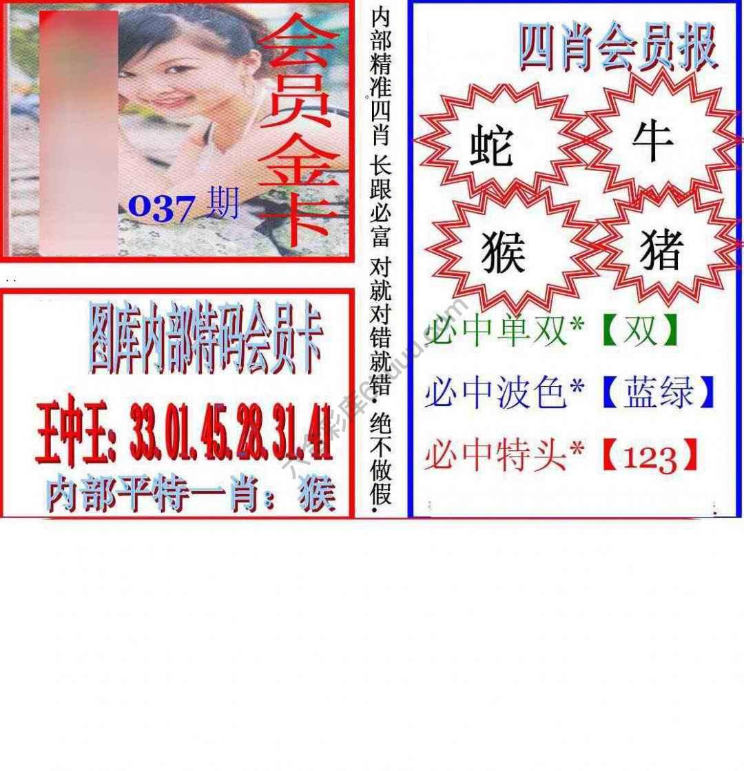 马经四肖会员报