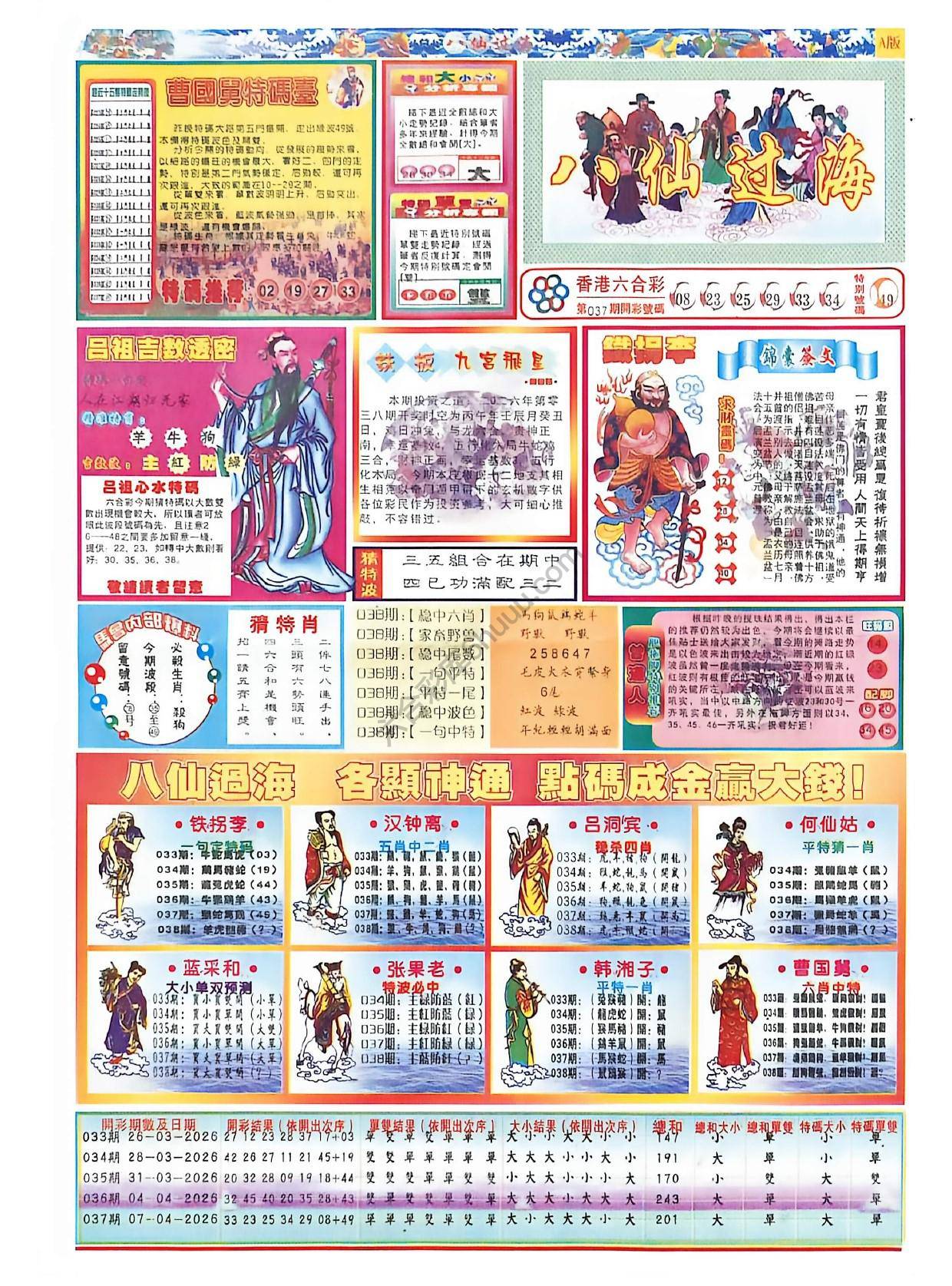 八仙过海各显神通