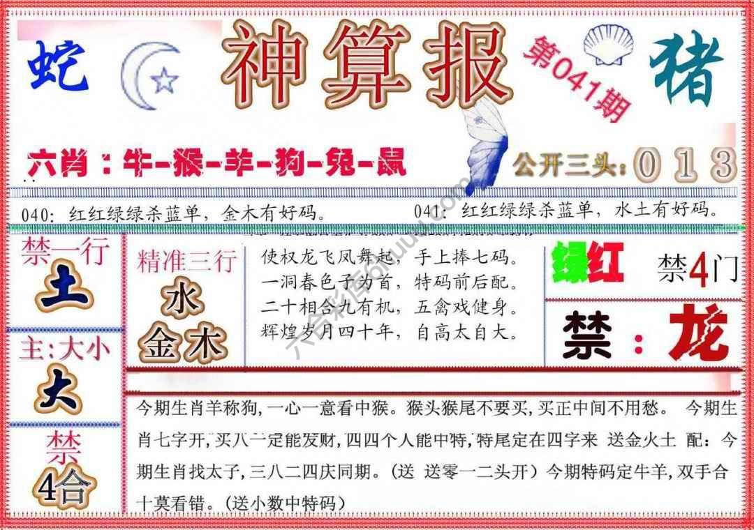 神算报新版