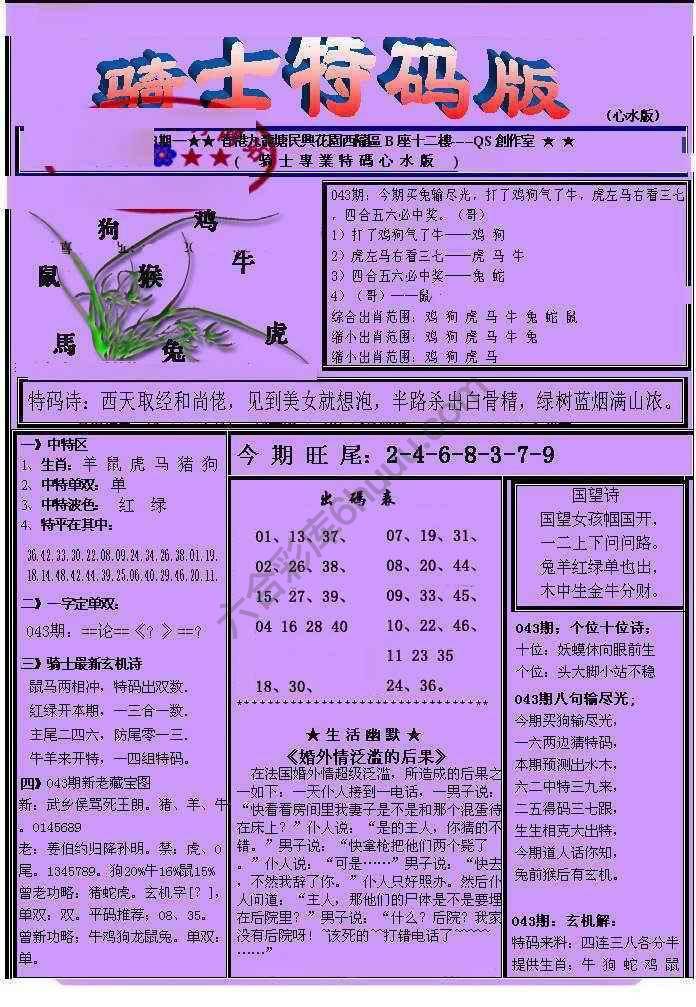 另类骑士特码版
