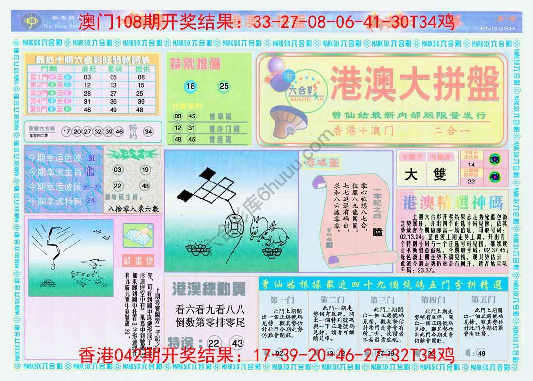 港澳大拼盘