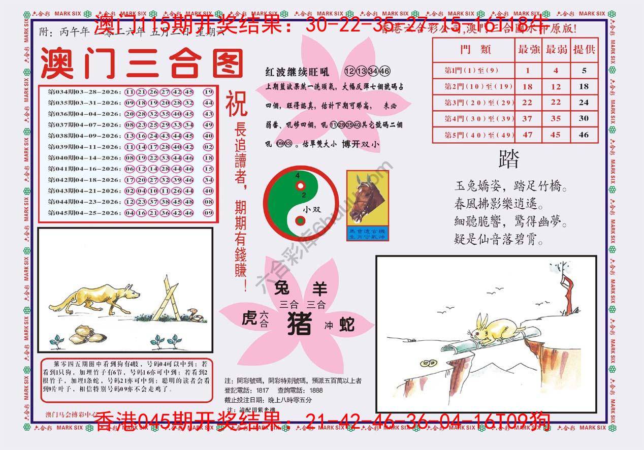 澳门三合图