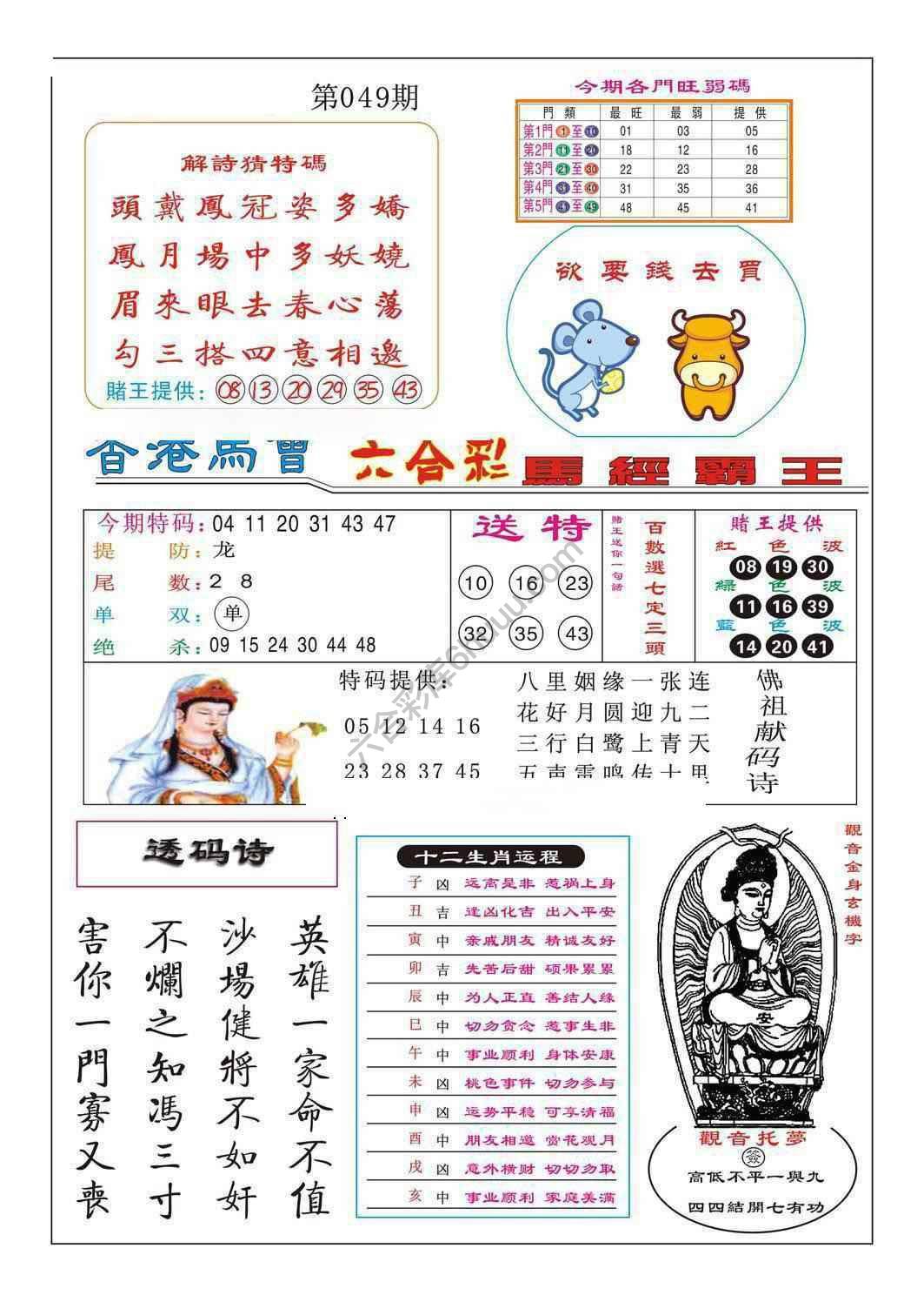马经霸王