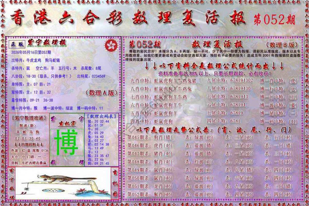 数理复活报