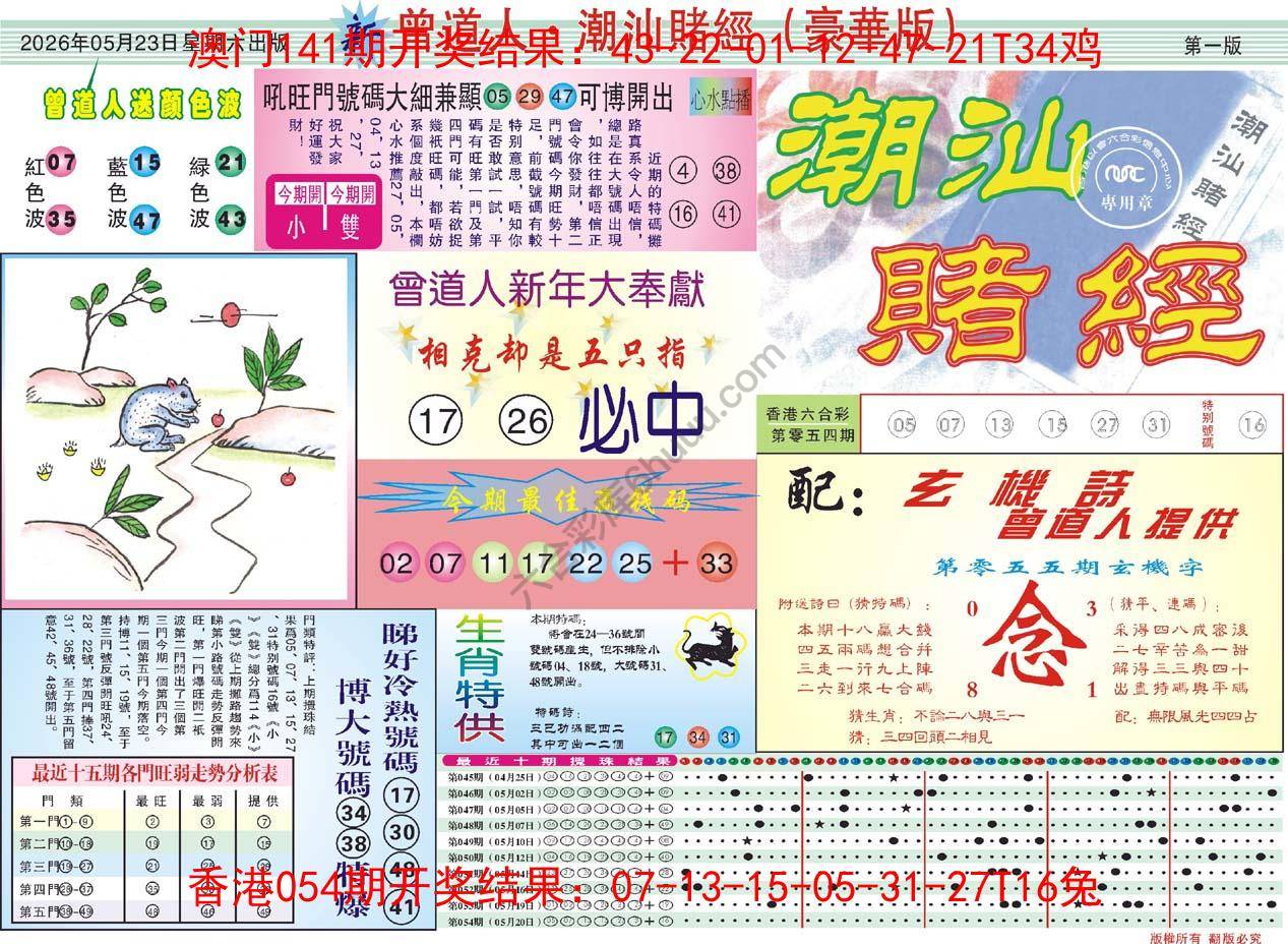 曾道人潮汕赌经(豪华版)