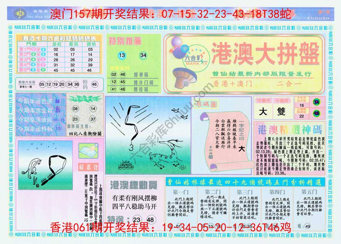 港澳大拼盘