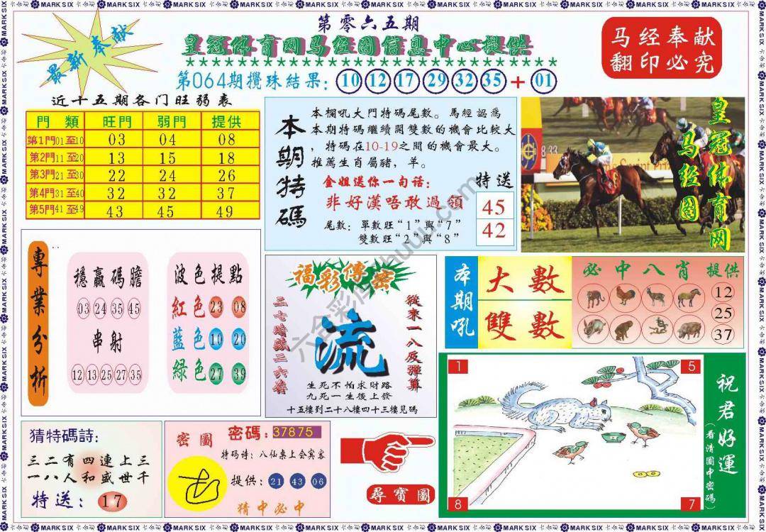 马经图记录