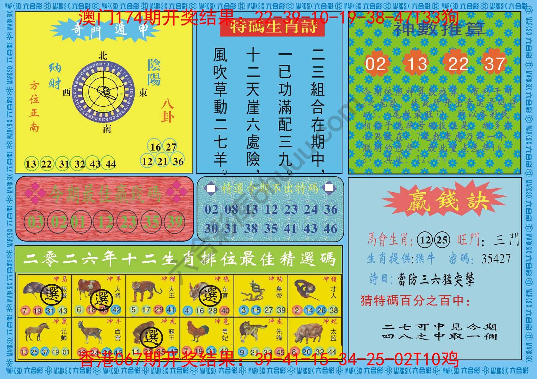 黄大仙灵码