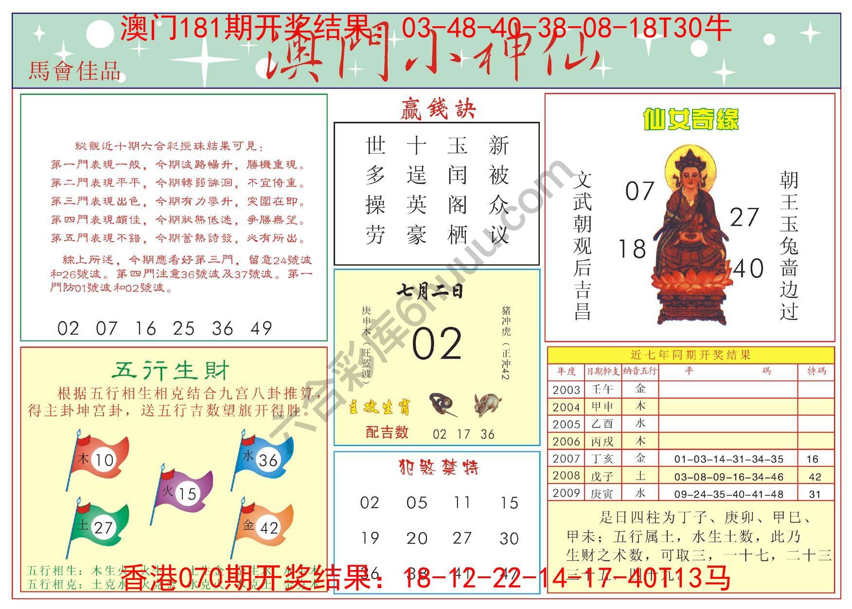 澳门小神仙