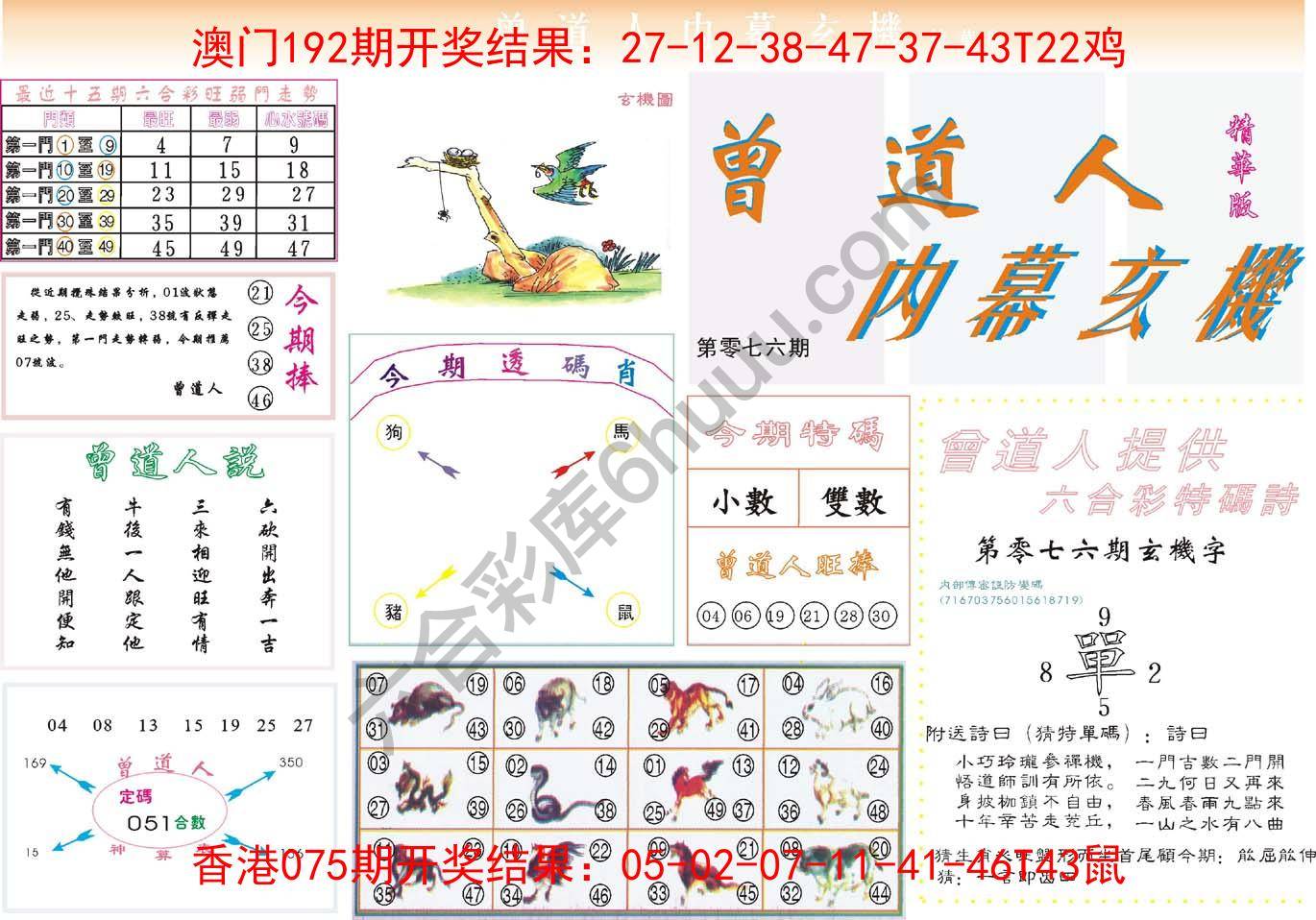 曾道人内幕玄机(精华版)