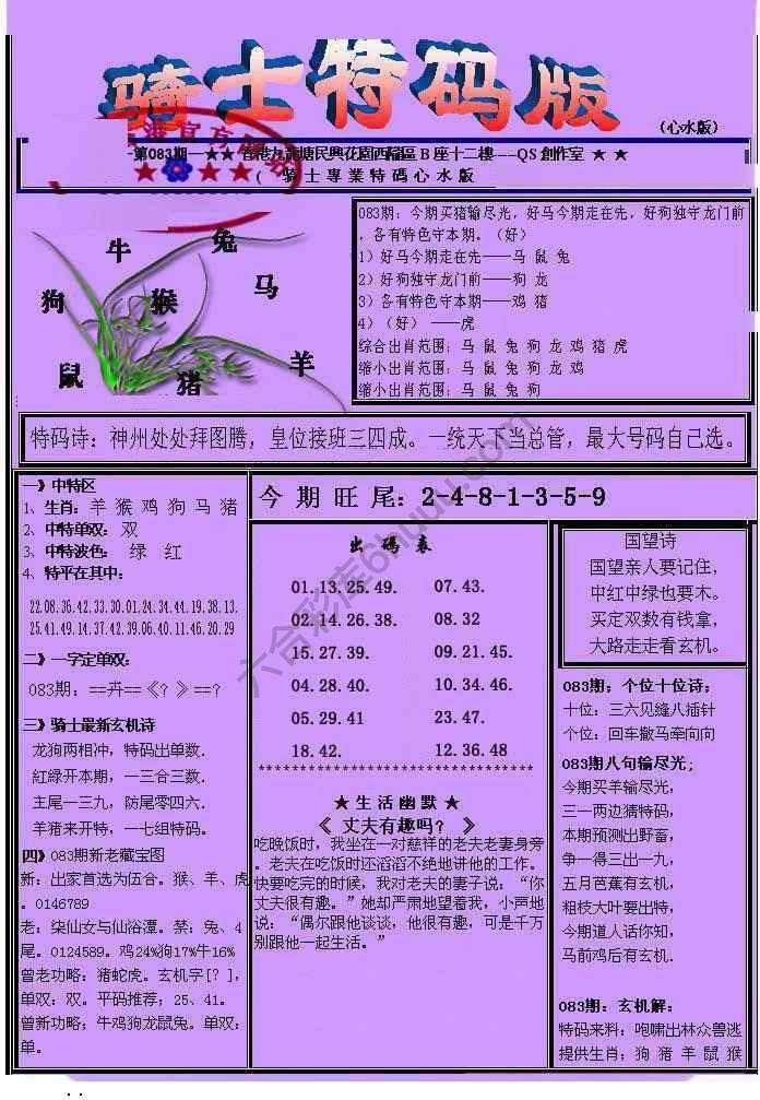 另类骑士特码版