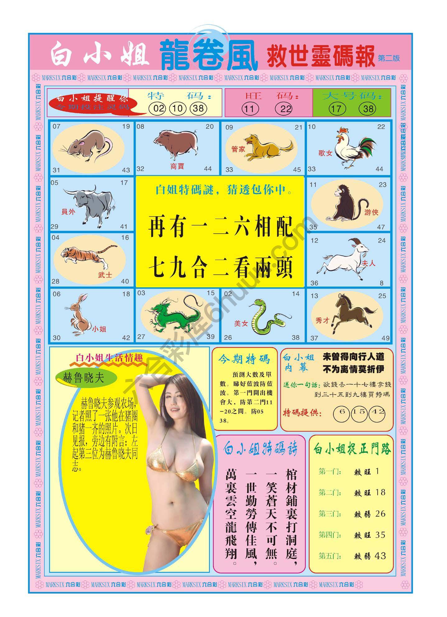 白小姐龙卷风