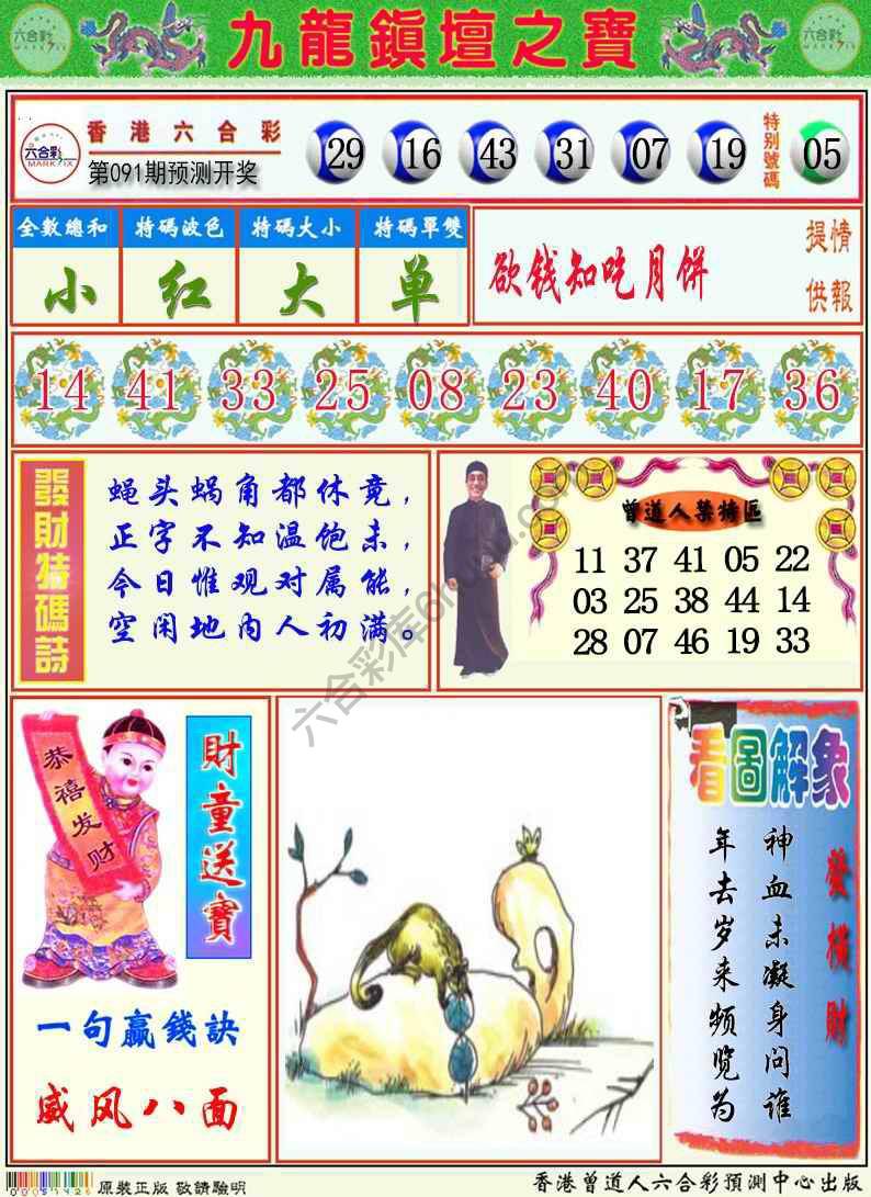 九龙挂牌解特码