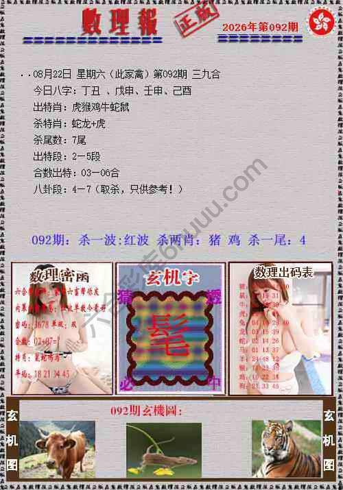 数理报