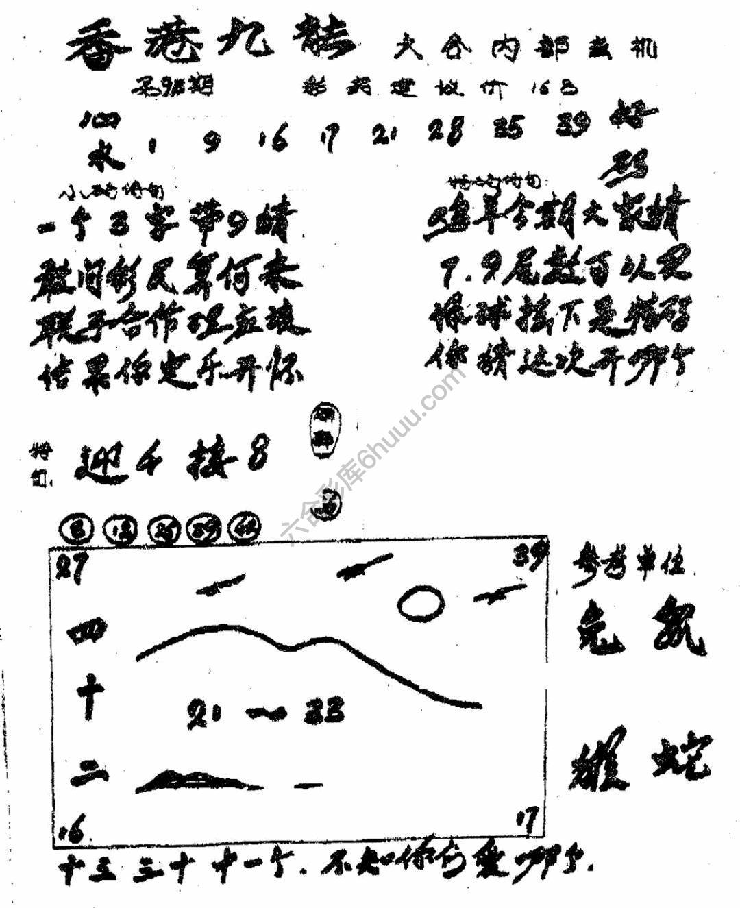 香港九龙传真(手写版)