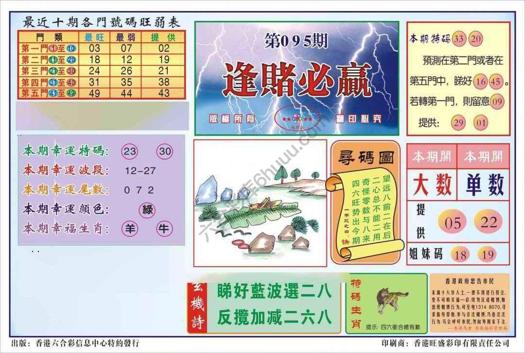 香港逢赌必羸