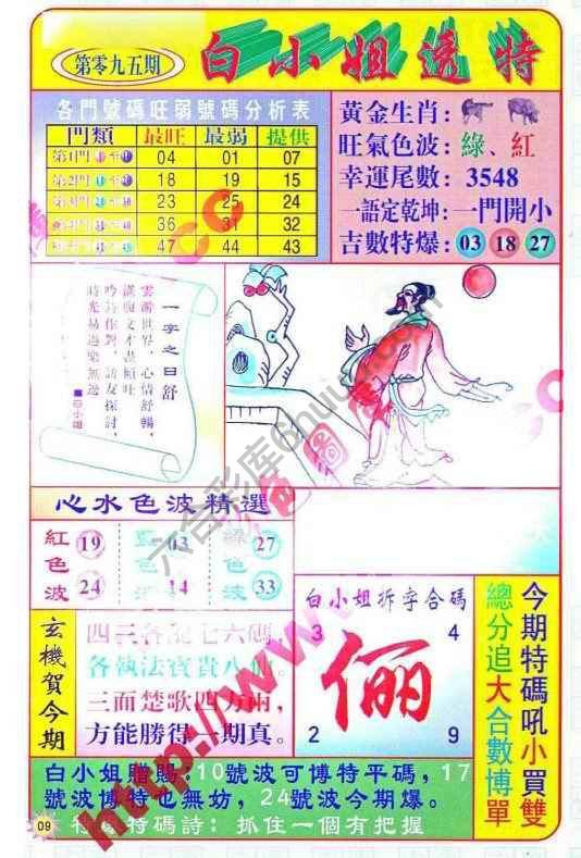白小姐透特
