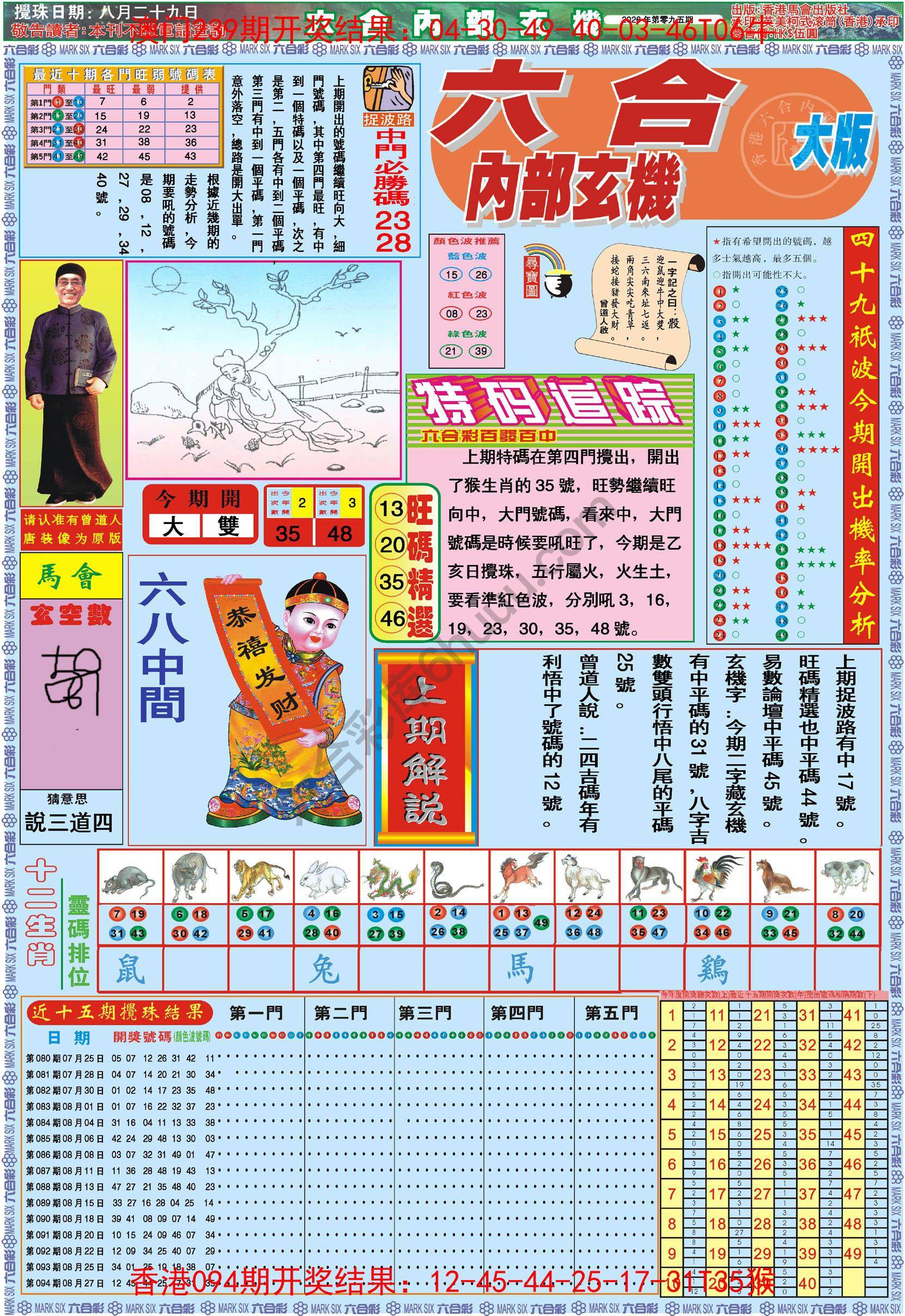 六合内部玄机
