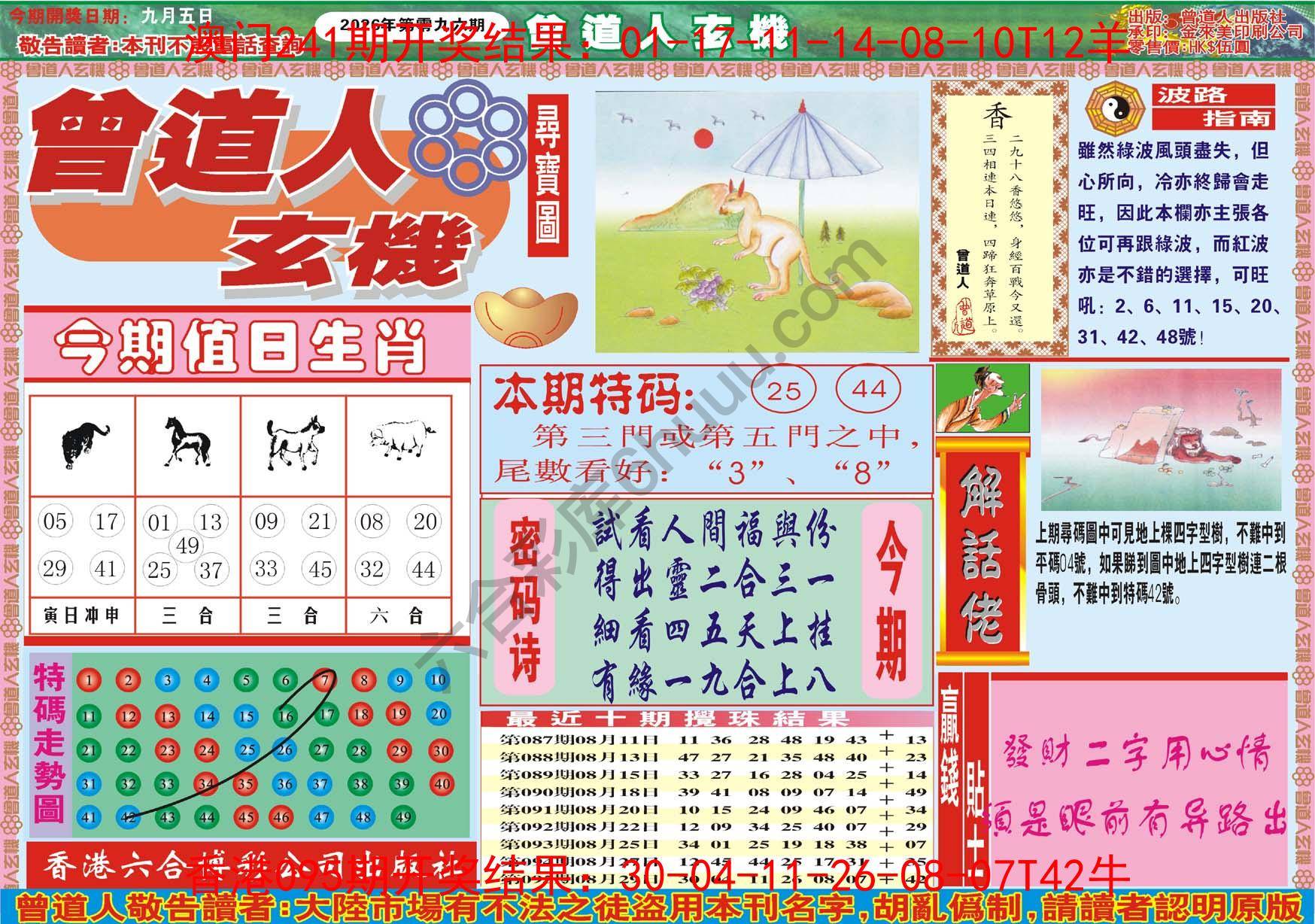 曾道人玄机