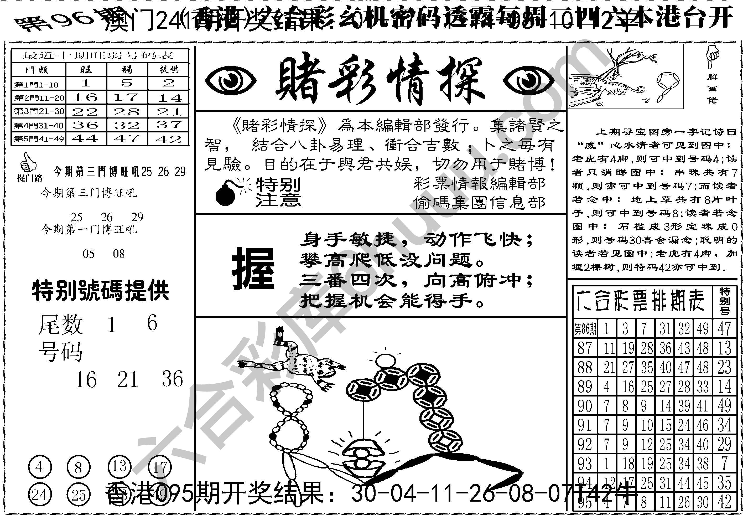 赌彩情探