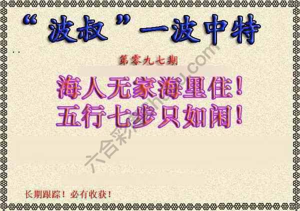 波叔一波中特