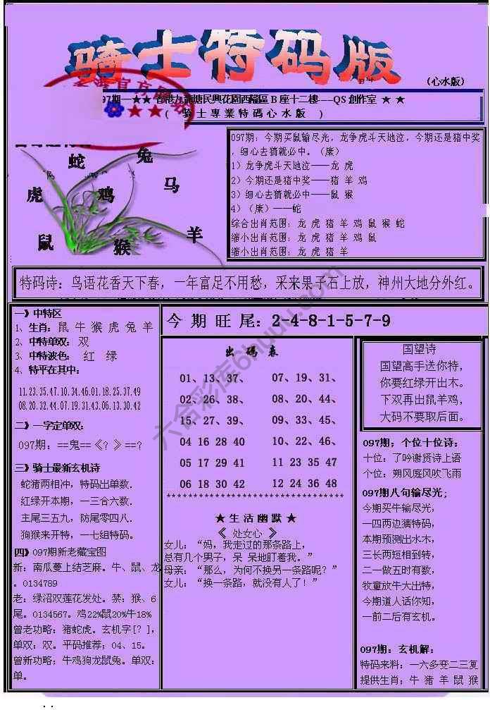 另类骑士特码版